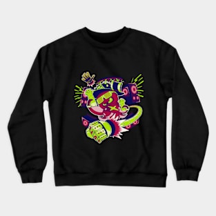 Wasabi beats Crewneck Sweatshirt